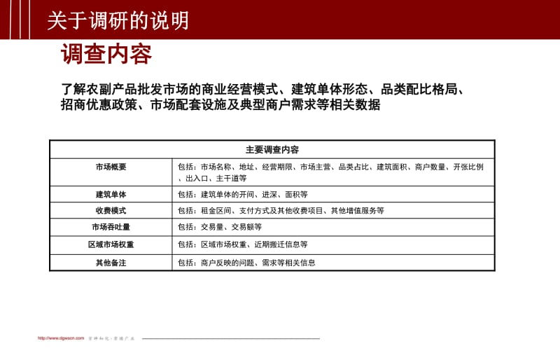 郑州（国际）农产品批发市场调研分析报告总结汇报稿